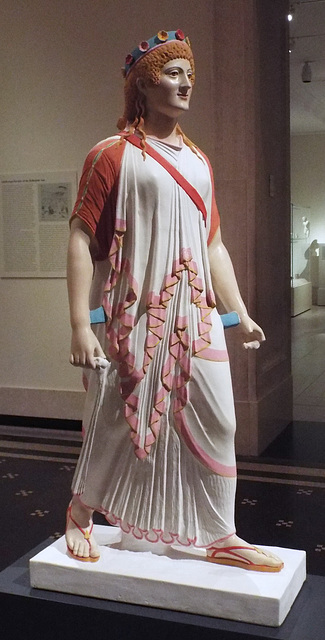 Reconstruction of the Artemis from Pompeii in the Metropolitan Museum of Art, December 2022