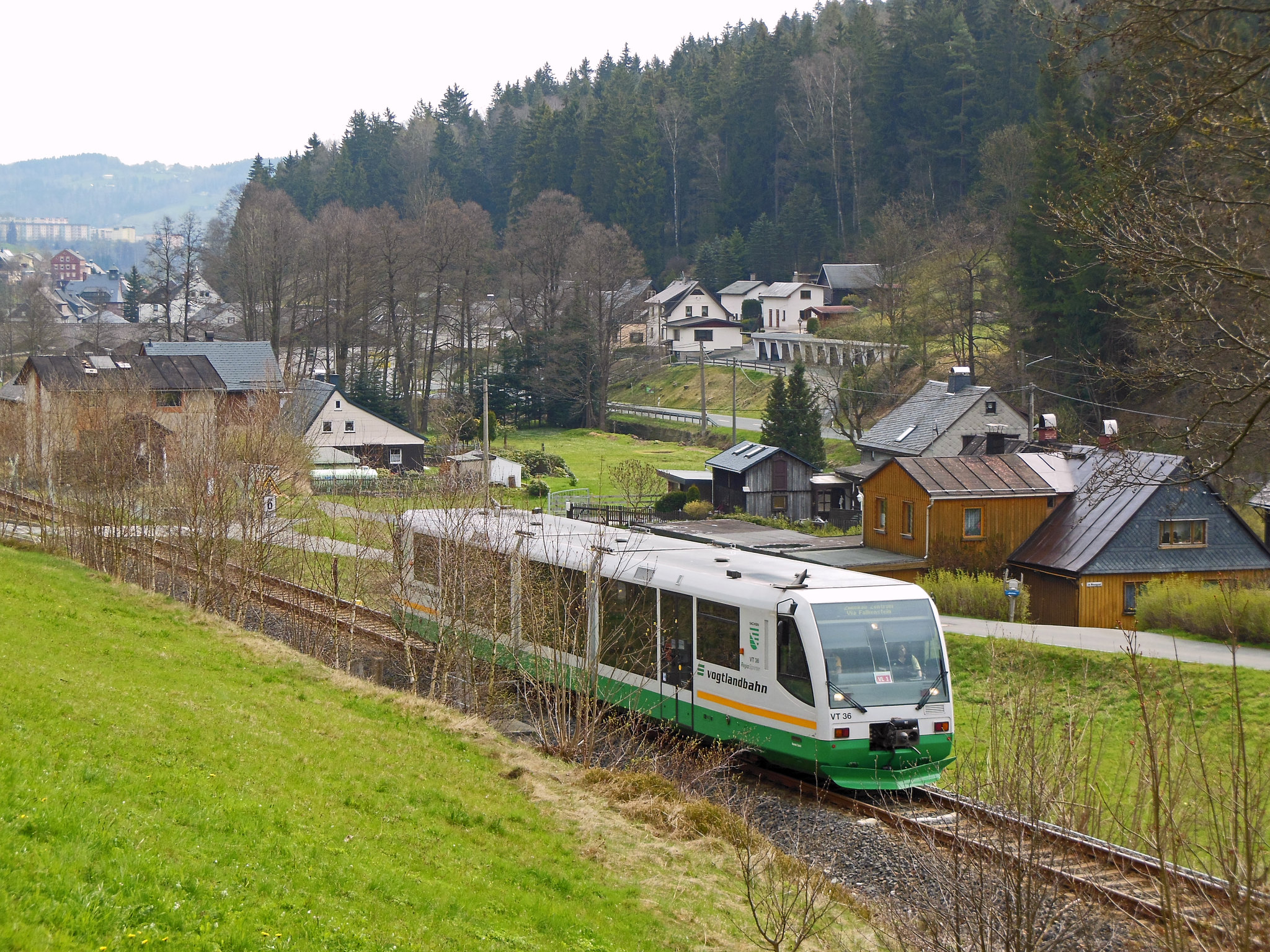 (120/365) Regiosprinter der Vogtlandbahn in Zwota