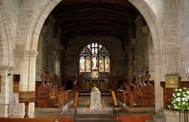 Chancel, Youlgreave Church, Derbyshire