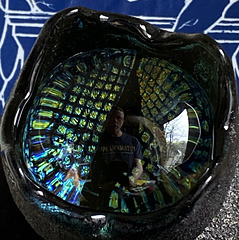 Self-Portrait in a Convex Lens