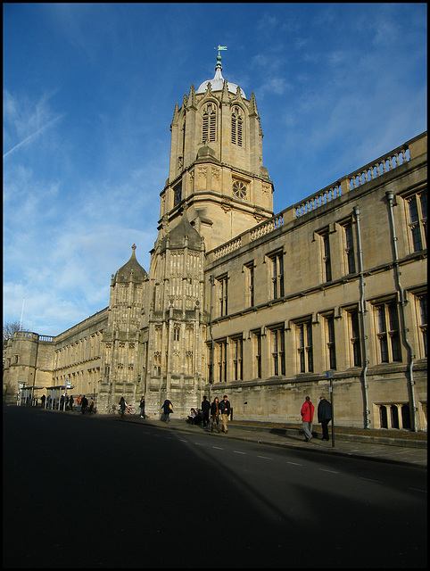 Tom Tower in a blue sky