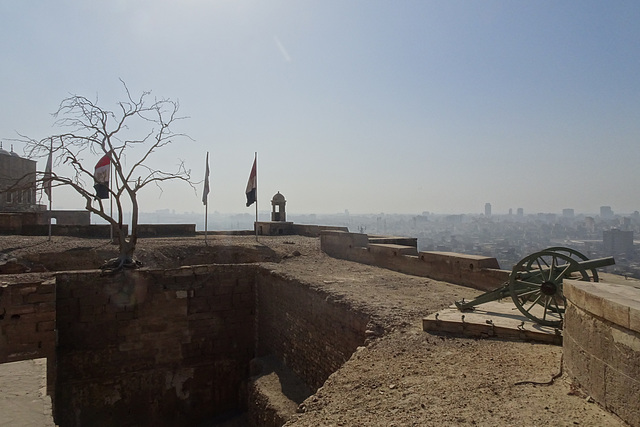 The Walls Of The Cairo Citadel
