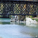 Brücke am Zusammenfluss von Hinter- und Vorderrhein