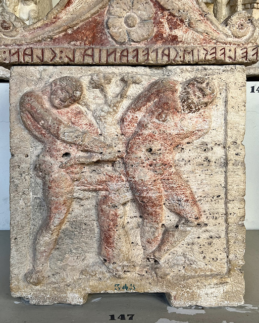 Perugia 2024 – Museo archeologico nazionale dell’Umbria – Amycus’ punishment