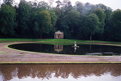 Yorkshire, Fountains Abbey (Scan from Oct 1989)