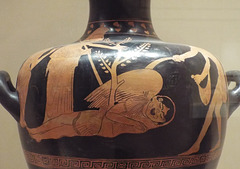 Detail of a Red-Figure Hydria Attributed to the Nausikaa Painter in the Virginia Museum of Fine Arts, June 2018