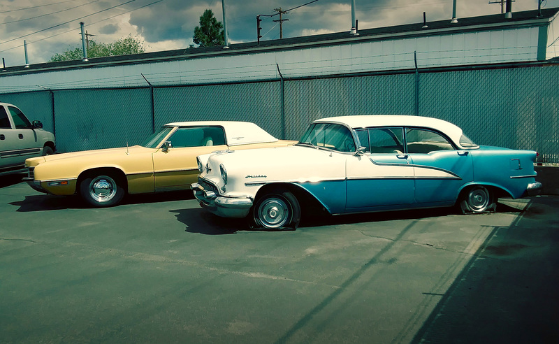 1955 Oldsmobile Super 88, "Holiday" model