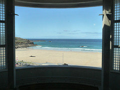 View from the Tate Gallery St Ives Cornwall