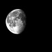 Abnehmender Mond um 7 Uhr 52