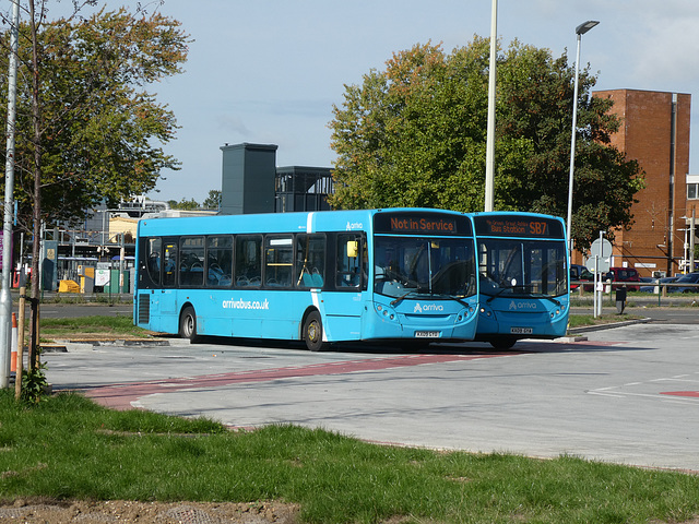 Bus Interchange, Stevenage - 25 Sep 2022 (P1130360)