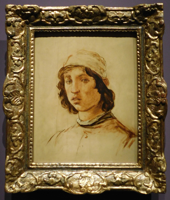 Portrait of the Artist after Filippino Lippi by Manet in the Metropolitan Museum of Art, December 2023