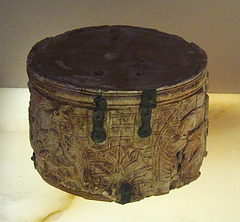 Christian Ivory Reliquary-Pyxis in the Bardo Museum, June 2014
