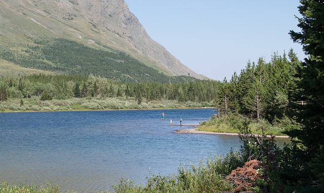 Glacier NP Redrock Falls trail (#0285)