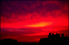 Sunset, Hortaleza, Madrid