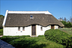 Saintes-Maries-de-la-Mer (13) Maison camargaise typique. 6 avril 2011.