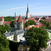Tallinn-Blick von der Stadtmauer