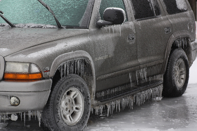 Iced SUV