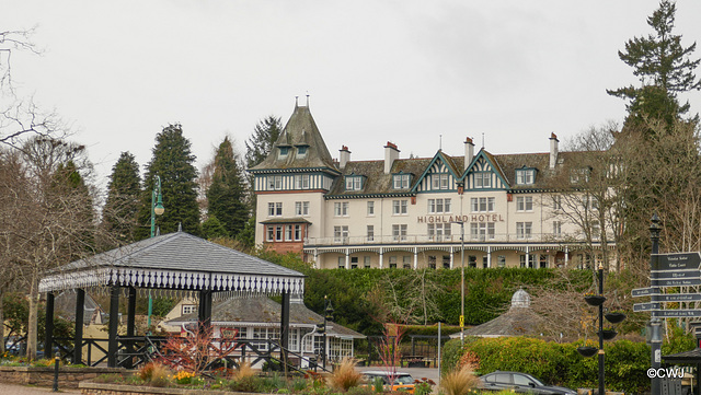 Examples of Strathpeffer's quirky Victorian architecture