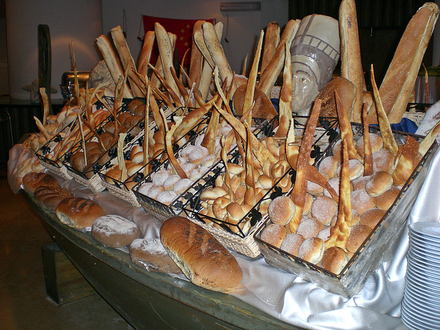 Ägyptisches Hotel - Brotbuffet