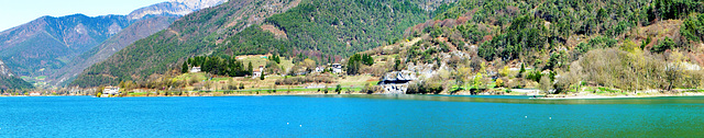 Lago di Ledro, das NE-Ufer. ©UdoSm