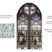 Southwark Cathedral + John Gower window + Charles Kempe & Co + 1920