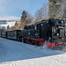 Personenzug im Bahnhof Oberwiesenthal Personenzug im Bahnhof Oberwiesenthal