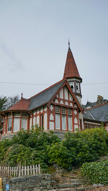 Examples of Strathpeffer's quirky Victorian architecture