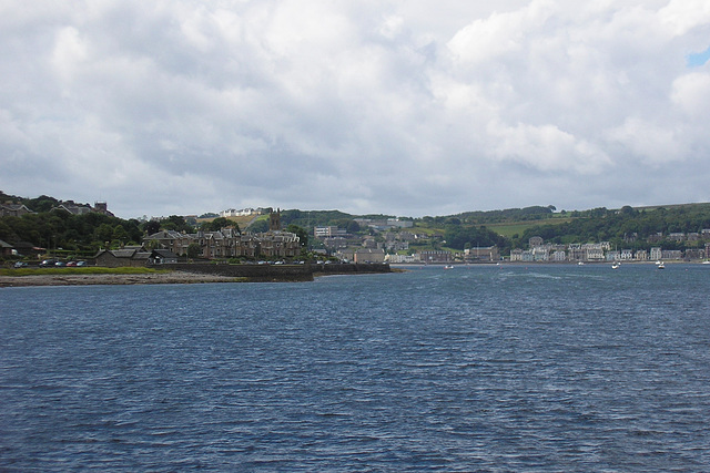 Approaching Rothesay