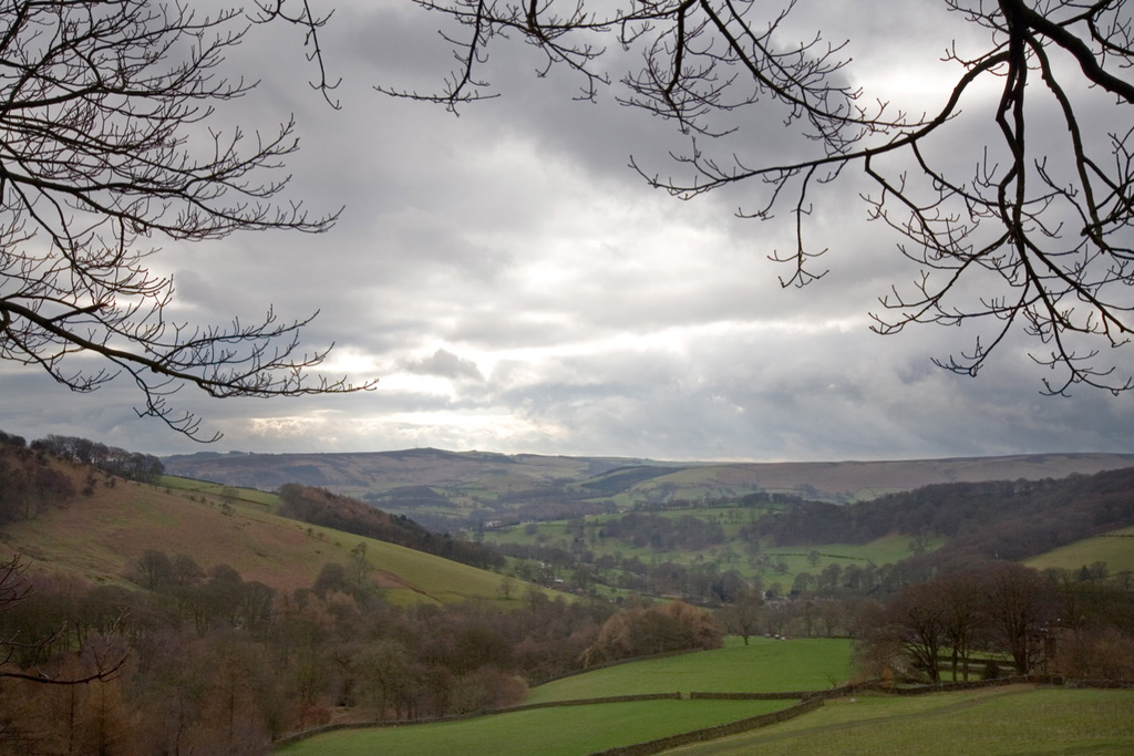 North Lees cloudscape