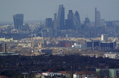 City of London, in shadow