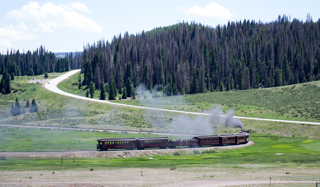 Cumbres & Toltec Railroad chase (# 0138)