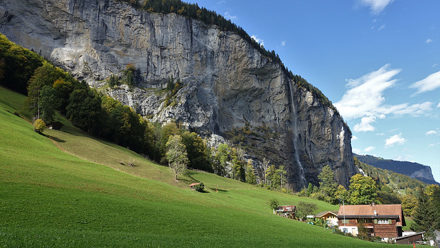 Berner Oberland bei den Trümmelbachfällen (Wengen BE)