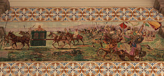 Azulejo's in the train station Sao Bento