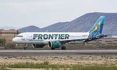 Frontier Airlines Airbus A320 N316FR “Shelly the Sea Turtle”