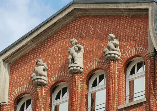 Giebel der Stadtbäckerei