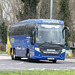 Prospect Coaches (Megabus contractor) PR73 KNG at Fiveways, Barton Mills - 8 Jan 2024 (P1170225)