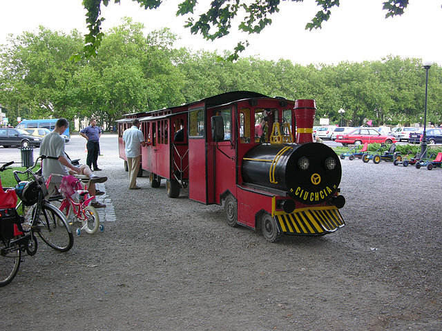 Touristenverkehr in Stettin