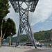 Talmast der Seilbahn über den Rhein in Koblenz