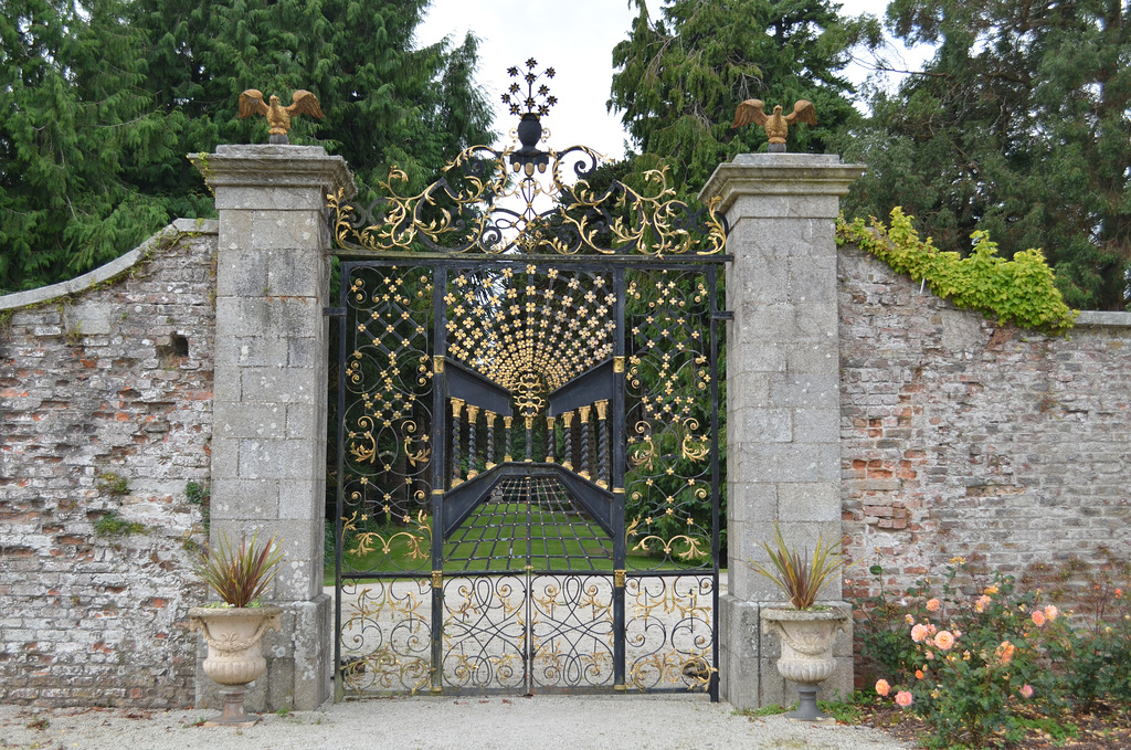 Entrance Gate to Powerscourt Gardens