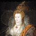 Detail of the Rainbow Portrait of Elizabeth I in the Metropolitan Museum of Art, January 2023
