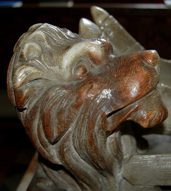 Detail of Monument, Youlgreave Church, Derbyshire