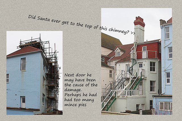 Possible traces of Santa in Seaford - 2.1.2016