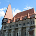 Romania, The Corvin Castle, Upper part of the Western Wall