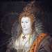 Detail of the Rainbow Portrait of Elizabeth I in the Metropolitan Museum of Art, December 2022