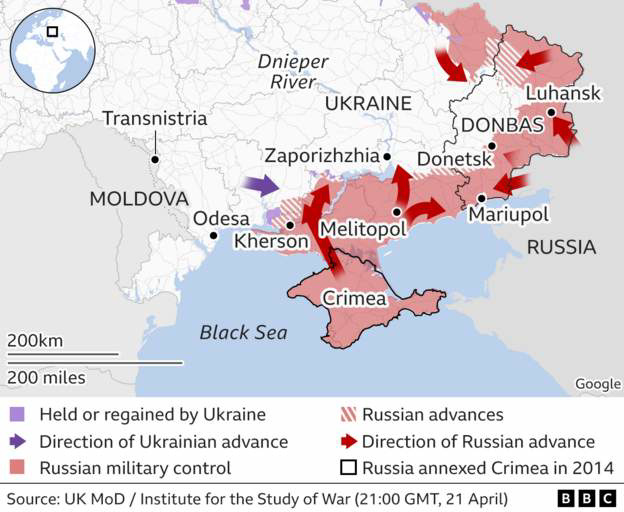 UKR - south, 25th April