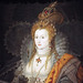 Detail of the Rainbow Portrait of Elizabeth I in the Metropolitan Museum of Art, January 2023