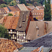 Quedlinburger Dächer  im Oktober 2001