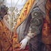 Detail of the Rainbow Portrait of Elizabeth I in the Metropolitan Museum of Art, December 2022