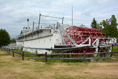 Alaska, Pioneer Park, The Stern of the Steamer of Nenana