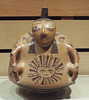Nazca Seated Warrior Bottle in the Virginia Museum of Fine Art, June 2018